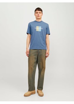 Jack &amp; Jones Koszulka w kolorze niebieskim ze sklepu Limango Polska w kategorii T-shirty męskie - zdjęcie 186675119