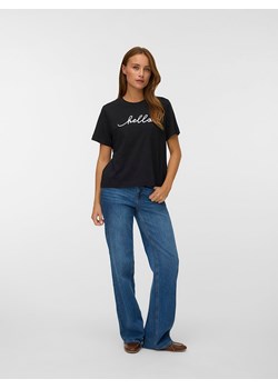 Vero Moda Koszulka w kolorze czarnym ze sklepu Limango Polska w kategorii Bluzki damskie - zdjęcie 186675316