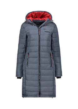 Geographical Norway Płaszcz pikowany &quot;Aroma&quot; w kolorze granatowym ze sklepu Limango Polska w kategorii Kurtki damskie - zdjęcie 186675426