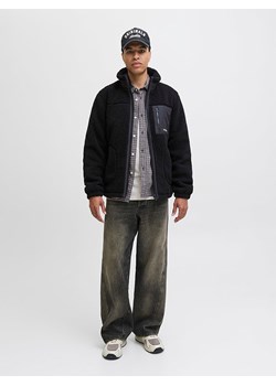 Jack &amp; Jones Kurtka pluszowa w kolorze czarnym ze sklepu Limango Polska w kategorii Kurtki męskie - zdjęcie 186675556