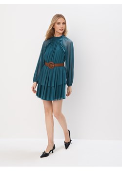 Mohito - Sukienka mini z paskiem - zielony ze sklepu Mohito w kategorii Sukienki - zdjęcie 186676706