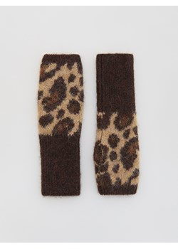 Reserved - Mitenki z wełną - wielobarwny ze sklepu Reserved w kategorii Rękawiczki damskie - zdjęcie 186678106