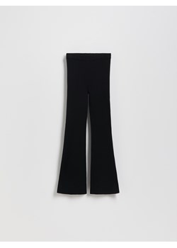 Reserved - Legginsy flare - czarny ze sklepu Reserved w kategorii Spodnie dziewczęce - zdjęcie 186678515
