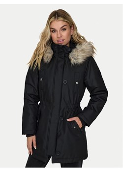 ONLY Parka Iris 15304625 Czarny Regular Fit ze sklepu MODIVO w kategorii Parki damskie - zdjęcie 186680095