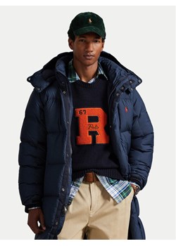 Polo Ralph Lauren Płaszcz zimowy 710P01338001 Granatowy Regular Fit ze sklepu MODIVO w kategorii Płaszcze męskie - zdjęcie 186680106
