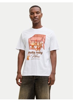 Jack & Jones T-Shirt Holiday Cartoon 12287550 Biały Relaxed Fit ze sklepu MODIVO w kategorii T-shirty męskie - zdjęcie 186680107