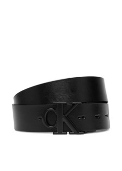 Calvin Klein Pasek Męski Ck Buckle Tumbled 35Mm Adj/Rev LV04D7049G Czarny ze sklepu MODIVO w kategorii Paski męskie - zdjęcie 186680128