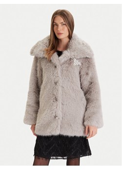 ONLY Futro Ashia 15356621 Szary Regular Fit ze sklepu MODIVO w kategorii Futra damskie - zdjęcie 186680138