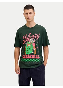 Jack & Jones T-Shirt Holiday Cartoon 12287550 Zielony Relaxed Fit ze sklepu MODIVO w kategorii T-shirty męskie - zdjęcie 186680195