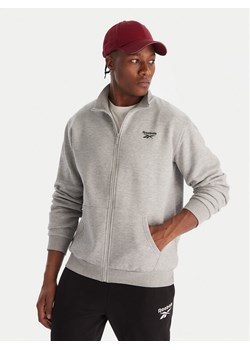 Reebok Bluza RK25144CCM Szary Regular Fit ze sklepu MODIVO w kategorii Bluzy męskie - zdjęcie 186680218