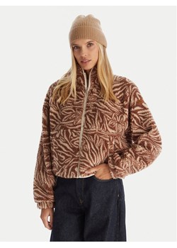 Roxy Polar Blury Cloud 236ERJPF03 Brązowy Regular Fit ze sklepu MODIVO w kategorii Bluzy damskie - zdjęcie 186680227