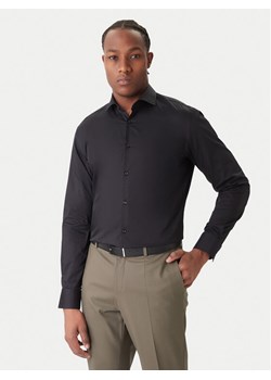 HUGO Koszula Kason 50482056 Czarny Slim Fit ze sklepu MODIVO w kategorii Koszule męskie - zdjęcie 186680235