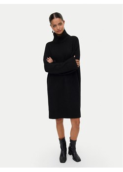 Vero Moda Sukienka dzianinowa Aquarius 10331900 Czarny Regular Fit ze sklepu MODIVO w kategorii Sukienki - zdjęcie 186680237
