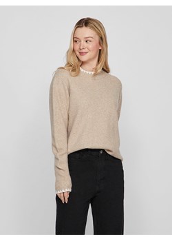 Vero Moda Sweter &quot;Hefna&quot; w kolorze beżowym ze sklepu Limango Polska w kategorii Swetry damskie - zdjęcie 186682008