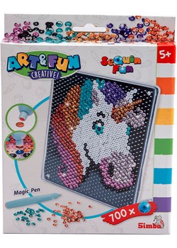 Simba Zestaw kreatywny &quot;Sequin Unicorn&quot; - 5+ ze sklepu Limango Polska w kategorii Zabawki - zdjęcie 186682139