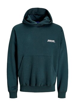 Jack &amp; Jones Bluza w kolorze ciemnozielonym ze sklepu Limango Polska w kategorii Bluzy męskie - zdjęcie 186682639