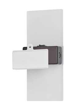FH Lighting Lampa ścienna LED w kolorze białym - 22,5 x 9,6 cm ze sklepu Limango Polska w kategorii Oświetlenie - zdjęcie 186682659