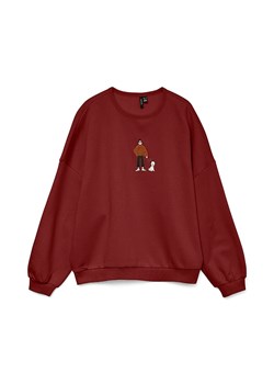 Vero Moda Bluza w kolorze bordowym ze sklepu Limango Polska w kategorii Bluzy damskie - zdjęcie 186682745