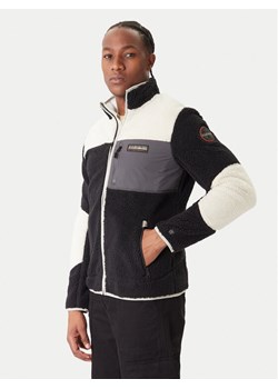 Napapijri Polar Yupik NP0A4GNT Czarny Regular Fit ze sklepu MODIVO w kategorii Bluzy męskie - zdjęcie 186685785