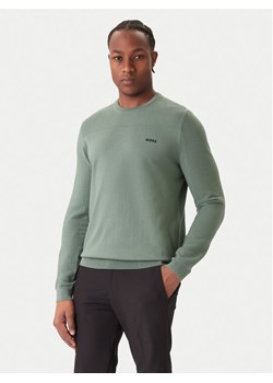 BOSS Sweter Momentum-X CN 50547507 Zielony Regular Fit ze sklepu MODIVO w kategorii Swetry męskie - zdjęcie 186685807
