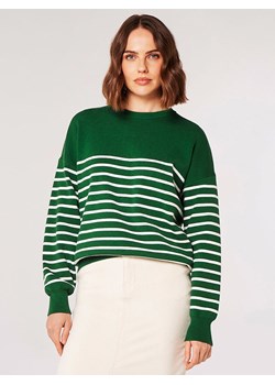 Apricot Sweter w kolorze zielono-białym ze sklepu Limango Polska w kategorii Swetry damskie - zdjęcie 186686566