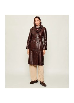 MAX&Co. Skórzany trencz BOLOGNA ze sklepu Gomez Fashion Store w kategorii Płaszcze damskie - zdjęcie 186688057