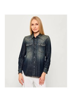 DONDUP - made in Italy Jeansowa koszula | Regular Fit ze sklepu Gomez Fashion Store w kategorii Koszule damskie - zdjęcie 186688158