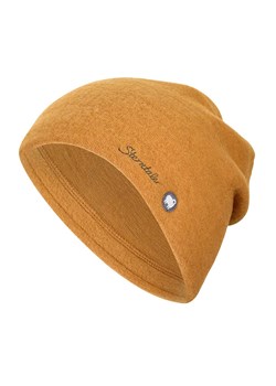 Sterntaler Wełniana czapka beanie w kolorze jasnobrązowym ze sklepu Limango Polska w kategorii Czapki dziecięce - zdjęcie 186688308