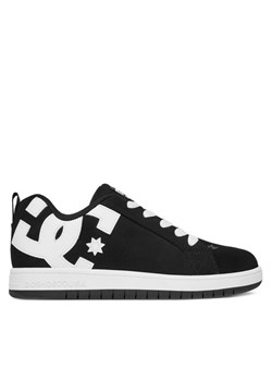 Sneakersy DC Shoes COURT GRAFFIK ADBS100207-BKW Czarny - id: 5903419786396 - marki Dc Shoes - 186688605 Sneakersy DC Shoes COURT GRAFFIK ADBS100207-BKW Czarny ze sklepu eobuwie.pl w kategorii Buty sportowe dziecięce - zdjęcie 186688605