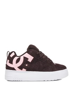 Sneakersy DC Shoes CEO-COURT GRAFFIK PLATFORM DC02422210 Brązowy ze sklepu eobuwie.pl w kategorii Buty sportowe damskie - zdjęcie 186688686
