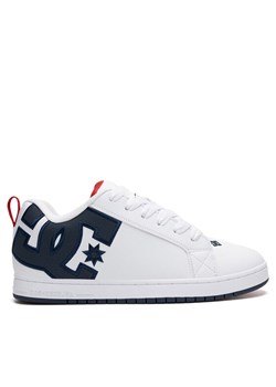 Sneakersy DC Shoes COURT GRAFFIK DC01661111 Biały ze sklepu eobuwie.pl w kategorii Buty sportowe męskie - zdjęcie 186688776