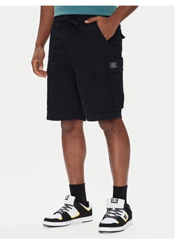 DC Shoes Szorty materiałowe Tundra ADYWS03086 Czarny Regular Fit ze sklepu MODIVO w kategorii Spodenki męskie - zdjęcie 186690827