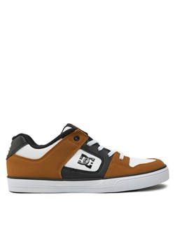 DC Shoes Sneakersy Pure Elastic ADBS300256-WEW Brązowy ze sklepu MODIVO w kategorii Buty sportowe dziecięce - zdjęcie 186690828