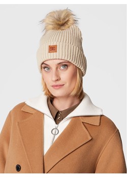 DC Shoes Czapka ADJHA03012 Beżowy ze sklepu MODIVO w kategorii Czapki zimowe damskie - zdjęcie 186690936