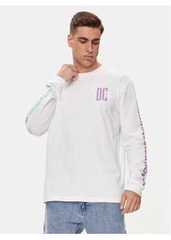 DC Shoes Longsleeve Sportster Hls ADYZT05371 Biały Regular Fit ze sklepu MODIVO w kategorii T-shirty męskie - zdjęcie 186690949