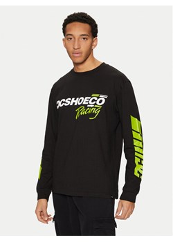 DC Shoes Longsleeve Shoe Co Racing ADYZT05405 Czarny Standard Fit ze sklepu MODIVO w kategorii T-shirty męskie - zdjęcie 186691148