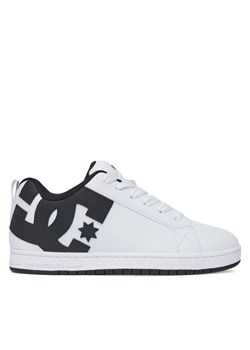 DC Shoes Sneakersy COURT GRAFFIK 300529-WLK Biały ze sklepu MODIVO w kategorii Buty sportowe męskie - zdjęcie 186691179
