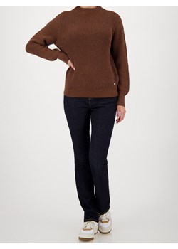 Monari Damski sweter z dzianiny - Ciao Bella Kobiety Bawełna nugatowy jednolity ze sklepu vangraaf w kategorii Swetry damskie - zdjęcie 186693959