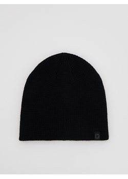 Reserved - Czapka beanie - czarny - id: 048FE-99X - marki Reserved - 186694725 Reserved - Czapka beanie - czarny ze sklepu Reserved w kategorii Czapki zimowe męskie - zdjęcie 186694725