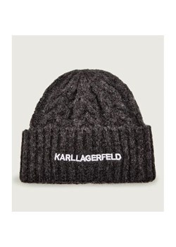 Karl Lagerfeld Czapka k/essential | z dodatkiem wełny ze sklepu Gomez Fashion Store w kategorii Czapki zimowe damskie - zdjęcie 186697169