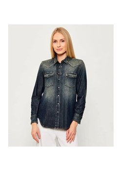 DONDUP - made in Italy Jeansowa koszula | Regular Fit ze sklepu Gomez Fashion Store w kategorii Koszule damskie - zdjęcie 186697256