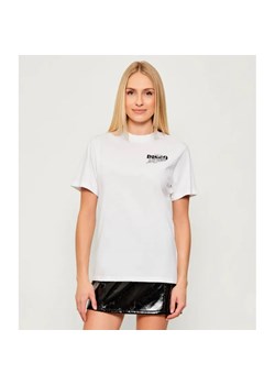 HUGO T-shirt Vintage | Relaxed fit ze sklepu Gomez Fashion Store w kategorii Bluzki damskie - zdjęcie 186697265