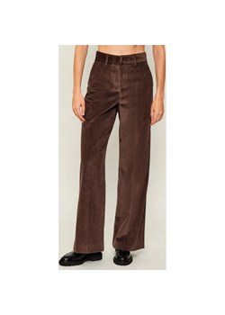 Weekend MaxMara Sztruksowe spodnie TANIA | Loose fit ze sklepu Gomez Fashion Store w kategorii Spodnie damskie - zdjęcie 186697908