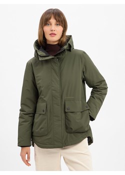 Didriksons Damska kurtka zimowa - Daniella Kobiety khaki jednolity ze sklepu vangraaf w kategorii Kurtki damskie - zdjęcie 186698998