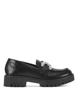 Sergio Bardi Loafersy ARC-E1091-04SB Czarny ze sklepu MODIVO w kategorii Lordsy damskie - zdjęcie 186700147