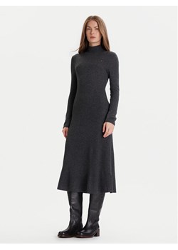 Tommy Hilfiger Sukienka codzienna WW0WW47303 Szary Regular Fit ze sklepu MODIVO w kategorii Sukienki - zdjęcie 186700216