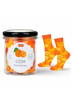 Skarpetki Dżem Morelowy w Słoiku ze sklepu Sklep SOXO w kategorii Skarpetki damskie - zdjęcie 186700845
