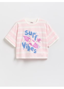 Reserved - T-shirt Lilo i Stitch - wielobarwny ze sklepu Reserved w kategorii Bluzki dziewczęce - zdjęcie 186701849