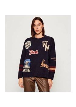 Weekend MaxMara Wełniany sweter PAVIDI | Relaxed fit ze sklepu Gomez Fashion Store w kategorii Swetry damskie - zdjęcie 186703968