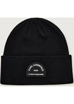 Karl Lagerfeld Czapka k/rsg | z dodatkiem wełny ze sklepu Gomez Fashion Store w kategorii Czapki zimowe damskie - zdjęcie 186704007